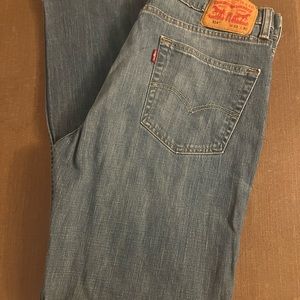 Men’s 514 Levi’s blue jeans size 33x30